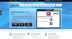 Desktop Screenshot of jazzit.com
