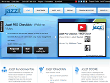 Tablet Screenshot of jazzit.com